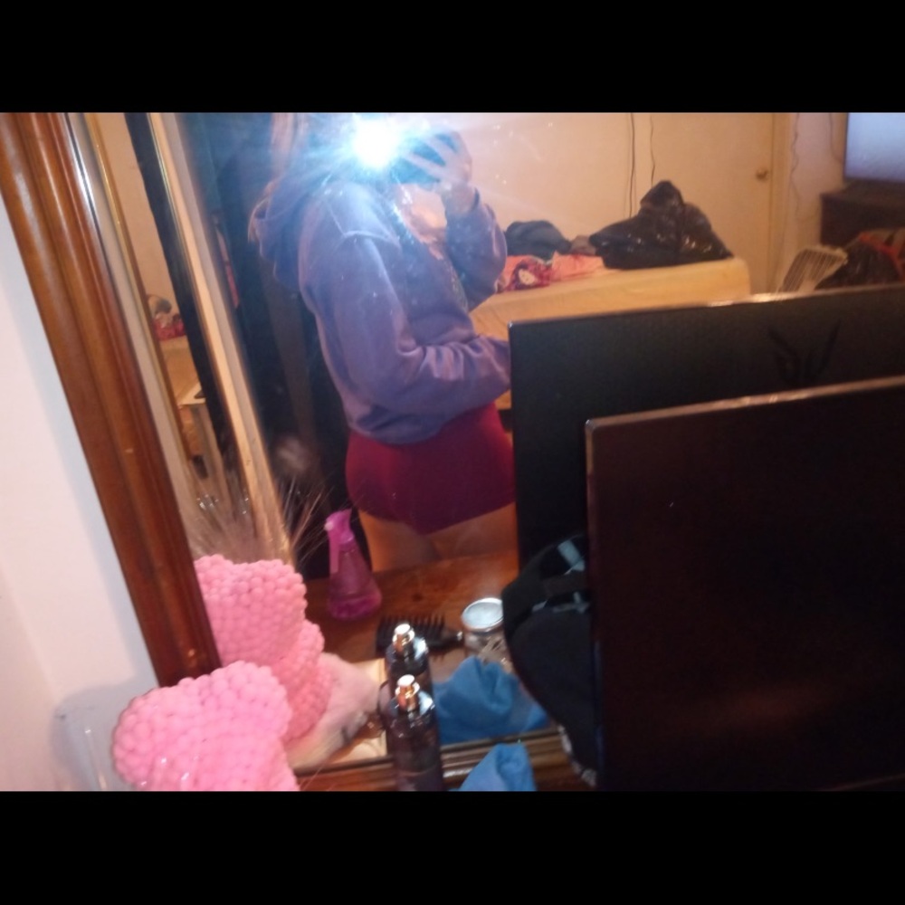 Pink Mid-Waisted Shorts